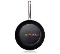 Wecook Ecochef Titanio Sartén Aluminio Forjado 20 cm, inducción, 5 Capas Antiadherente sin PFOA, 4mm espesor, Apta todas las cocinas, vitroceramica, gas, lavavajillas