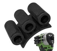 Wectirc Soporte para brocas, soporte de brocas para taladro, soporte para brocas, organizador compacto de brocas, resistente y práctico, accesorios de taladro para la mayoría de taladros