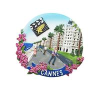 Wedare Cannes France - Imán para nevera, diseño con texto en inglés "Tourist Souvenirs"