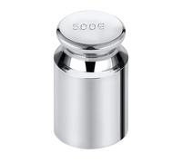 WedDecor Pesos de Calibración Acero Inoxidable Set para Digital Equilibrio Escala, Joyeria Escala, Science Lab - Plateado, 1pc - 500g