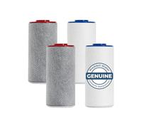 Weddell Paquete doble de cartuchos de repuesto para filtro de ducha, 4 cartuchos de repuesto en total para reducir el cloro, fluoruro, PFAS y metales pesados