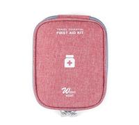 WeddHuis 1 bolsa de viaje para farmacia de viaje, pequeña bolsa de primeros auxilios, vacía, resistente al agua, para viajes, farmacia, bolsa de emergencia, pequeña para la oficina, viajes, camping,