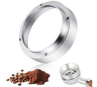 WeddHuis 1 Pcs Anillo Dosificador de Café Embudo Dosificador Café Dispensador Cafe Molido Embudo de Portafiltro de Espresso de 51mm Dispensadora de Polvo de Café Accesorios Cafetera Repuesto