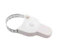 WeddHuis 1 Pcs Cinta métrica corporal cinta métrica suave cinta métrica de 150 cm / 60 pulgadas para medidas a medida medidas corporales Cinta métrica de cuerpo retráctil blanca