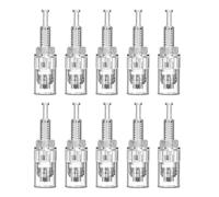 WeddHuis 10 piezas Dermapen 36 Puntas,Universales de Repuesto Micronadelado,Cartuchos para Agujas para Auto Micro Nadelroller Ajustable,Electric Microneedling Pen,Micro Puntas de Derma Pen