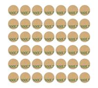 WeddHuis 100 Piezas Placa Metálica para Figuras de Tonies, Placa Metálica Autoadhesiva, Juego de Placa Metálica Redonda para Teléfono Móvil