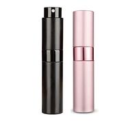 WeddHuis 2 Pcs 8ml Atomizador Perfume Recargable, Perfumador Dispensador de Viaje, Spray Pulverizador Pequeño para Colonia