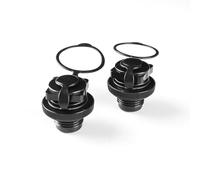 WeddHuis 2 Pez Valvola Dell'aria Anti-perdite a Spirale,Adaptador de Válvula para Canoa,Válvulas de Aire Tapones de Barca Hinchable,a Prueba de Fugas,Unidireccional,de ABS,Universal