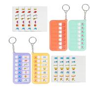 WeddHuis 4 Pcs Tableros de Lista de Verificación Reutilizables, Planificador de Tareas Diarias y Tablero de Notas para Adultos y Niños, Organizador para Familia y Escuela