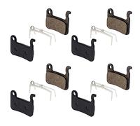 WeddHuis 4 Piezas 4 Pares de Pastillas de Freno de Resina Pastillas de Freno de Disco de Bicicleta Compatibles con Freno de Disco Shimano Deore XT XTR LX SLX Hone Alfine Saint