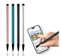 WeddHuis 4 unidades stylus de alta precisión, universal con punta fina, lápiz tablet(4 couleurs)