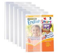 WeddHuis 6 Cubiertas para Libros Escolares A4 Transparentes Ajustables, Set de 6 Fundas de 30 x 21 cm, Reutilizables y Protectores de Libros