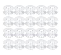 WeddHuis Canillas Maquina Coser,20 piezas plástico,accesorios de bobinas para máquina de coser,bobinas de hilo inferior,Bobinas para Máquinas de Coser con Caja de Bobinas,Carretes Coser Plásticos