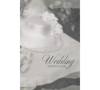 Wedding Address Book- Classic Design: Perfect for tracking wedding guest contact information, gifts, RSVPs and more! Additional Note Pages for Wedding Planning!