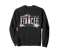 Wedding and Engagement Funny Bride and Bridesmaid Fiacée Sudadera