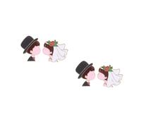 Wedding Boutonniere Pins for Bag Clothing Clothes Bridal Couples Groom Badge Bride to Be Hat Brooch Pin Metal