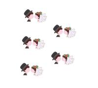 Wedding Boutonniere Pins for Bag Clothing Clothes Bridal Couples Groom Badge Bride to Be Hat Brooch Pin Metal
