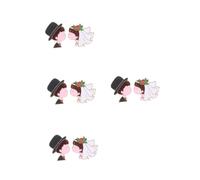 Wedding Boutonniere Pins for Bag Clothing Clothes Bridal Couples Groom Badge Bride to Be Hat Brooch Pin Metal