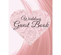 wedding Guest Book for Guests to sign, elegant personalized Guestbook, Special Events, Mrs & Mr, Weddings Reception