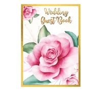 WEDDING GUEST BOOK: Guestbook for best wishes from family and friends for the newlyweds, a precious keepsake of a special moment in life