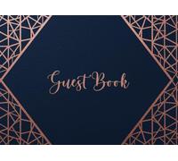Wedding Guest Book: Mr and Mrs Guest Book | Minimalist Modern Wedding Sign In Book | Guest book for wedding reception