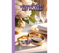 WEDDING GUEST LIST PLANNER: Stress-Free Guest Management, RSVP Simplified, Pink Lettering On The Cover