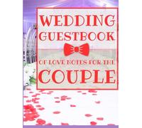 Wedding Guestbook of Love Notes for the Couple