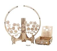 Wedding Guestbook - Wedding Guestbook Sign | TrRee of Life Wedding Guest Book Alternative | Wedding Reception Drop Box Guest Book for Wedding Maple Tree Guest Book