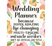 Wedding Planner Gifts: Funny Thank You Appreciation Present for Women Friends, Family or Coworkers