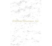 wedding reception list: a 6×9 wedding gift list is designed to help couples stay organized and grateful as they begin married life. a Keepsake