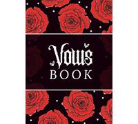 Wedding Vow Book: A Dark Romance Guided Journal for Writing and Organizing Your Wedding Vows