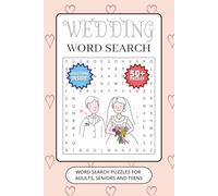 Wedding Word Search: 50+ Word Searches About Weddings, Engagements, Bridal Party, and More | 6x9 inches, 110 pages | Gifts for Bride, Groom and Wedding Party