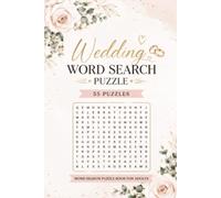 Wedding Word Search Puzzle: 55 Puzzles Word Search about Wedding and More | 6x9 inches, 110 pages | Gift for Wedding & Love Lover
