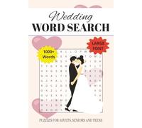 Wedding Word Search Puzzle Book: Word Searches with Easy to Read Print about Wedding, Bridal Shower, Pre-wedding and More | 6x9 inches, 110 pages | ... … Gift for Vacations, Holidays and Free Times