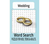 Wedding word search puzzle book: Word Searches with Easy to Read Print about Wedding , wedding events, and More | 6x9 Inches, 110 Pages | 50+ ... ... Vacations, Holidays, and Free Times Paperback