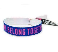 WEDFEST Pulsera We Belong Together Together - Pulseras de discoteca ocasionalmente para fiestas - Recuerdos de concierto para fanáticos de Harry