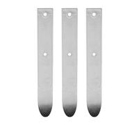 Wedge Pry Bar Tool Set, Automotive Panel Removal Tool for Car Interior Exterior Trim Disassembly, Harmless Non - Scratch Metal Prybar with Precision Tips, 3 - Piece Kit for DIY