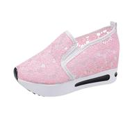 Wedge Trainers for Women,Closed Toe Sandals,Extra Wide Fit Trainer Sandals for Women Chunky Sandal Non-Slip Summer Lace Mesh Platform Sports Shoes Breathable Hollow out Walking Slides