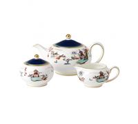 Wedgwood Set de servir té Wonderlust 3 piezas