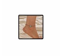 Wedity Bohemian Turquesa Pulseras de Tobillo Impermeable Hilo de Cera Tejido Tobillo Verano Playa Ajustable Pie Accesorios Joyería Regalo para las Mujeres y los Hombres, Talla única, Nailon, No es una