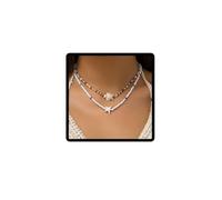 Wedity Starfish Turtle Collar Beaded Choker Collares Joyas Ajustable para Mujeres Chicas, Talla única, Plástico, No es una piedra preciosa