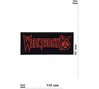 Wednesday 13 Glam Metal Und Horrorpunk parche patch bordado con logotipo para planchar de hierro en apliques