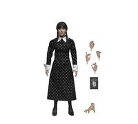 Neca wednesday addams classic dress version clothed action figura 20 c