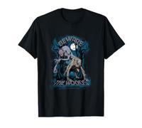 Wednesday Beware The Woods Hyde Tyler & Wolf Enid Camiseta
