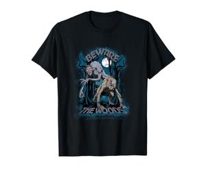 Wednesday Beware The Woods Hyde Tyler & Wolf Enid Camiseta
