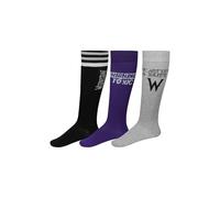 Wednesday Calcetines Mujer 35-38 | Calcetines Mujer 39-42 | Die Addams Family | Calcetines de peluche | Calcetines hasta la rodilla | Medias, Calcetines hasta la rodilla, 39-42