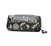 Wednesday - Estuche para lápices, pequeña bolsa de viaje para llevar artículos de papelería, suministros escolares, maquillaje, nube de tormenta, multicolor, Wednesday - Estuche para lápices - Storm