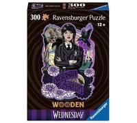 Wednesday In Legno Jigsaw Puzzle Wednesday Addams (300 Pezzi) Ravensburger