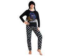 Wednesday Miércoles Addams Niña Conjunto de 2 Piezas, Pantalón y Camiseta para Niñas 7-16 Años, Regalos Niña Navidad