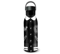 Wednesday Miércoles-Botella, 7 x 23.5 cm, Capacidad 700ml, Negro Varsity
